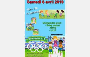 OLYMPIADES BABY ET U11